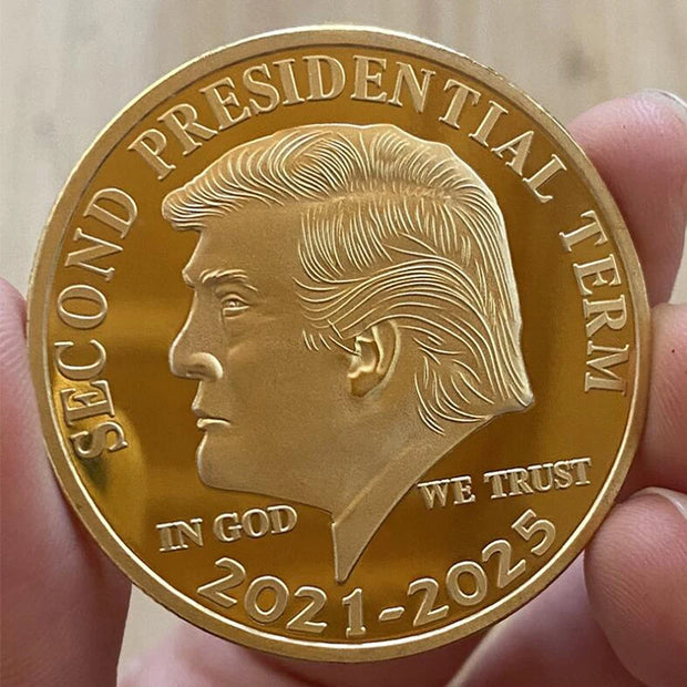 Donald Trump Gold Commemorative Coin "