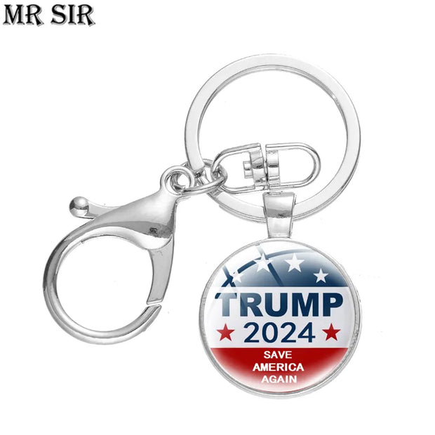 Trump 2024 Save America Again Keychain 2024 U.S. General Election Coll
